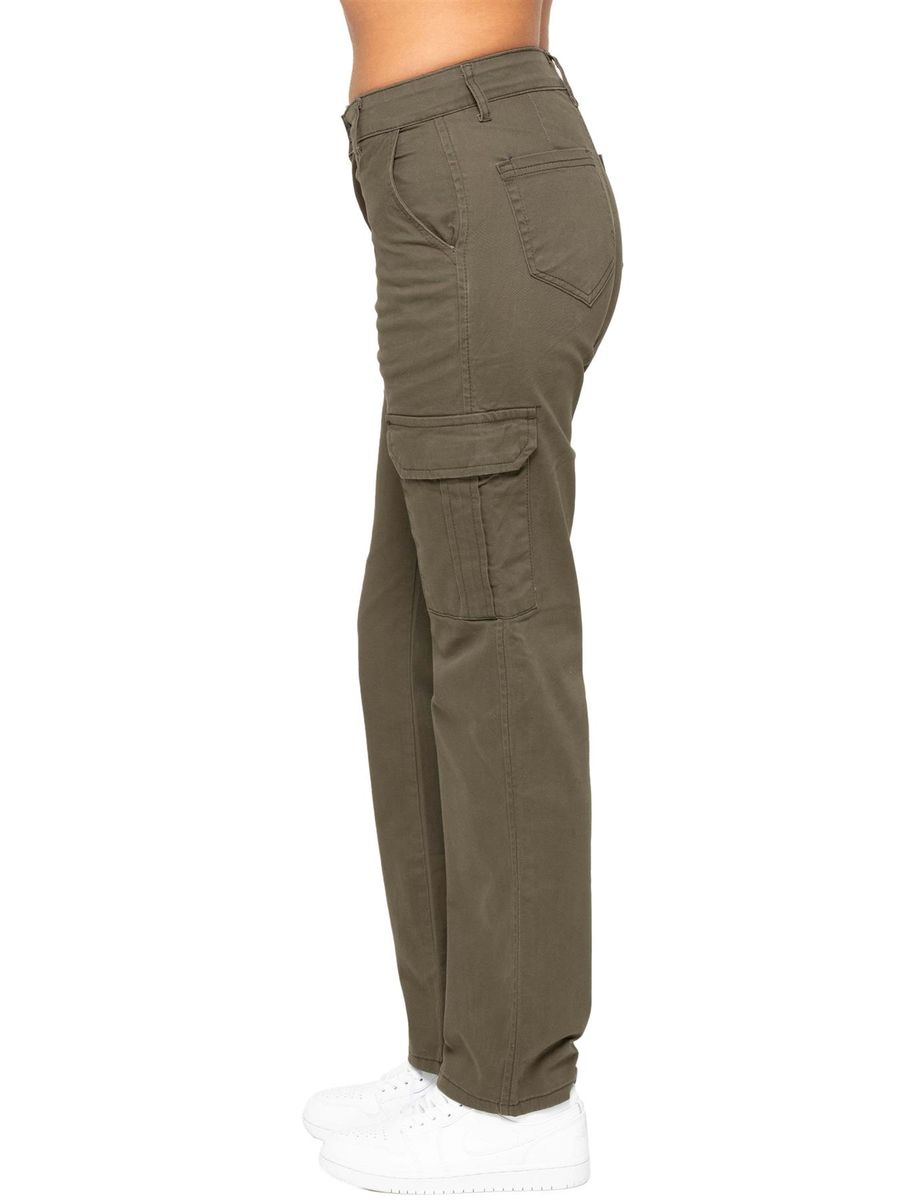 Stretch-Cargo-Hose mit geradem Bein