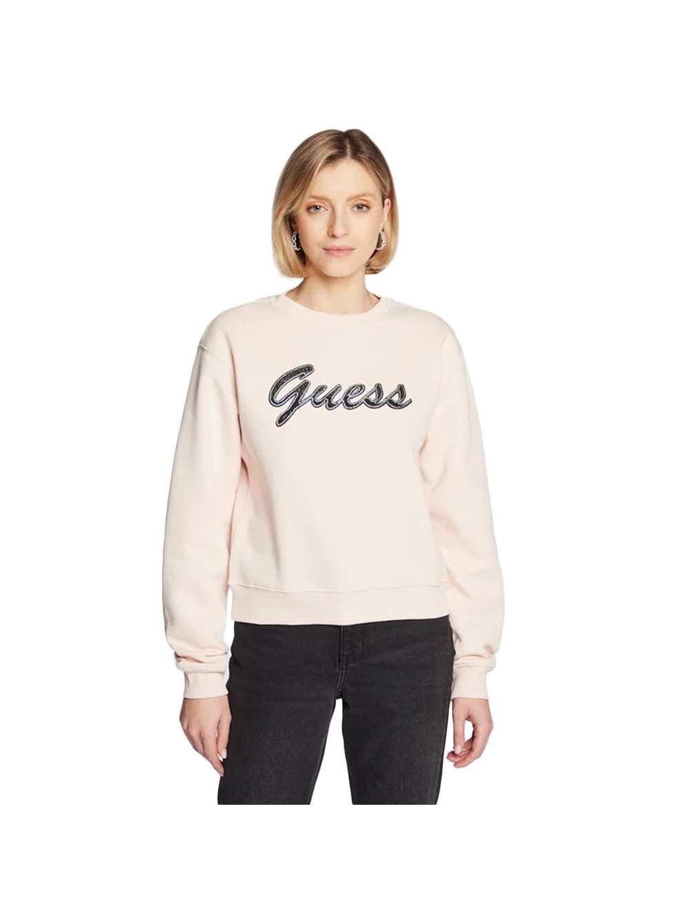 Sweatshirt mit Logo-Schriftzug