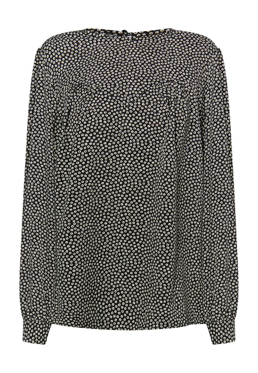 Luftige Bluse mit Blumenmuster