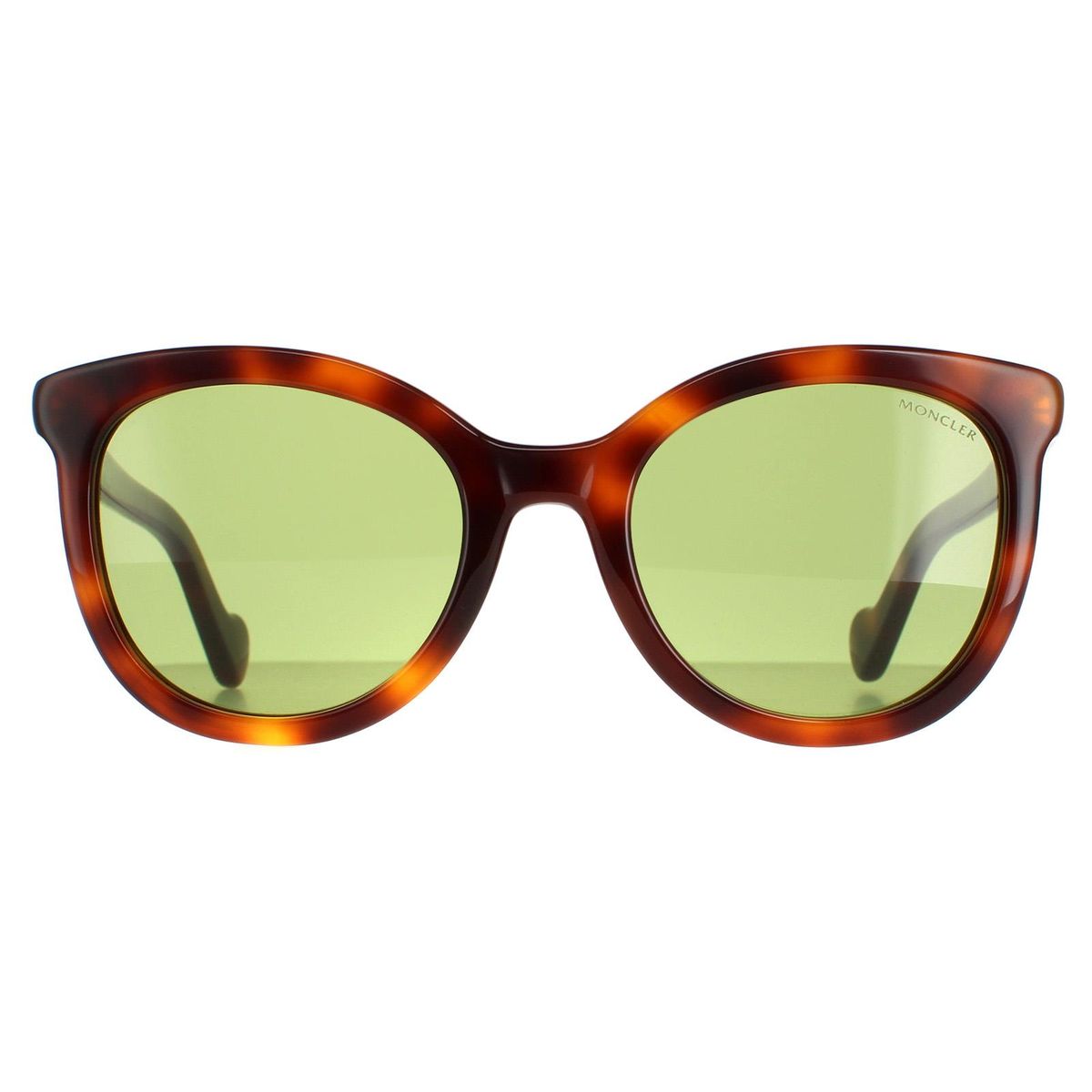 Elegante runde Sonnenbrille in Schildpatt-Optik