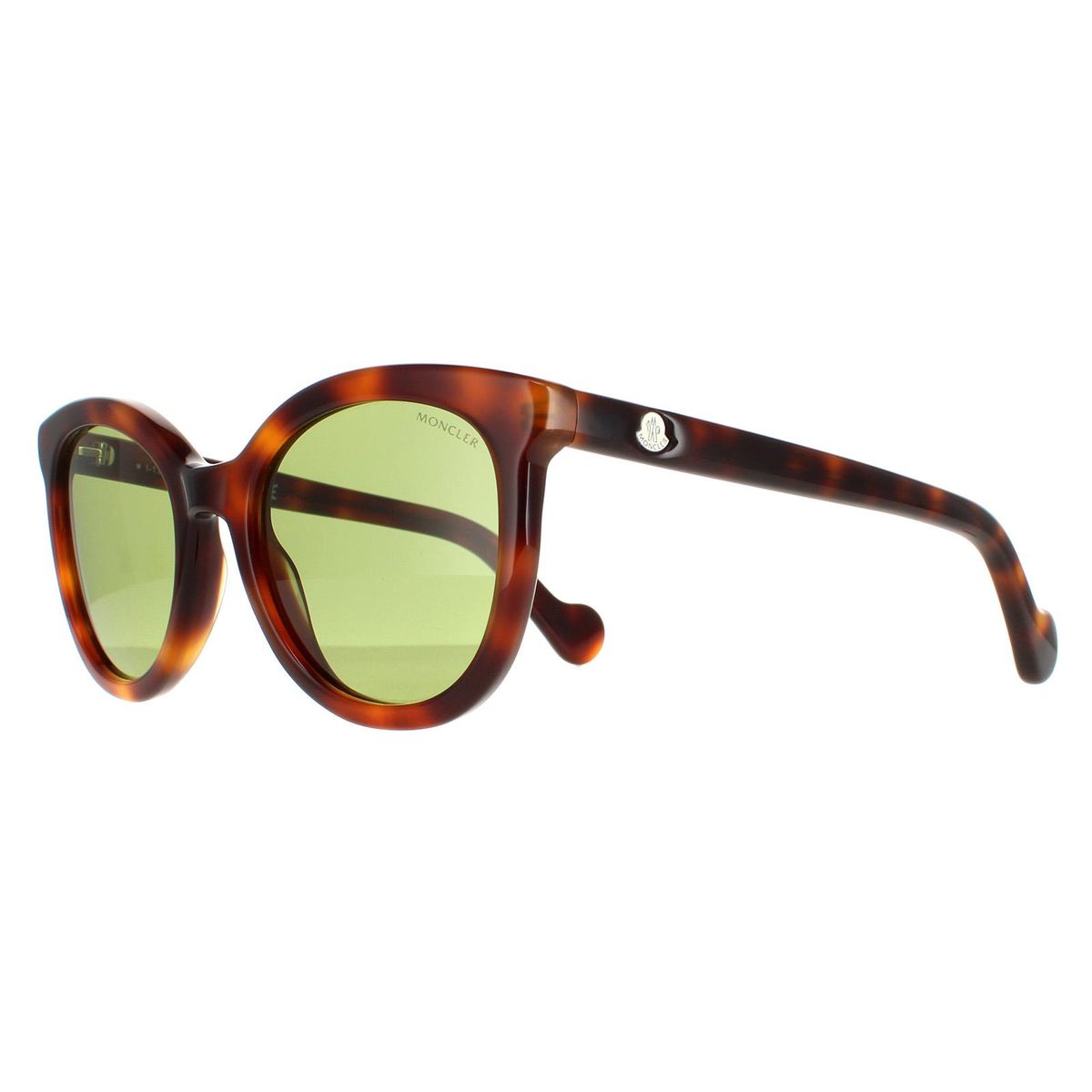 Elegante runde Sonnenbrille in Schildpatt-Optik