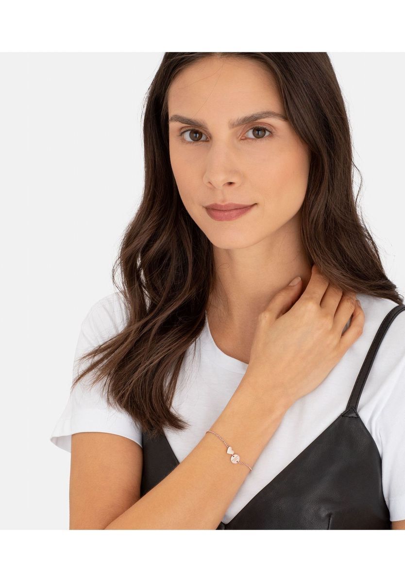 Filigranes Armband mit Herz und Gravur