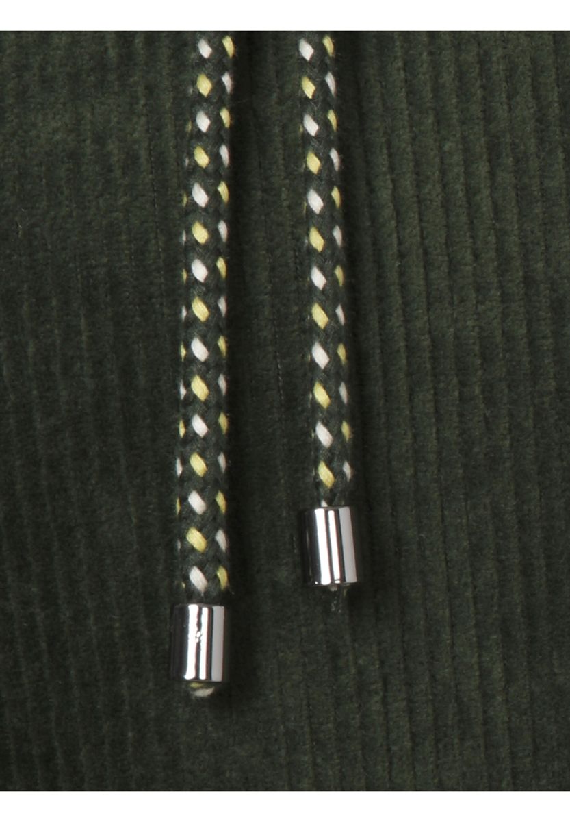 Cord-Hoodie mit verstellbarem Kordelzug