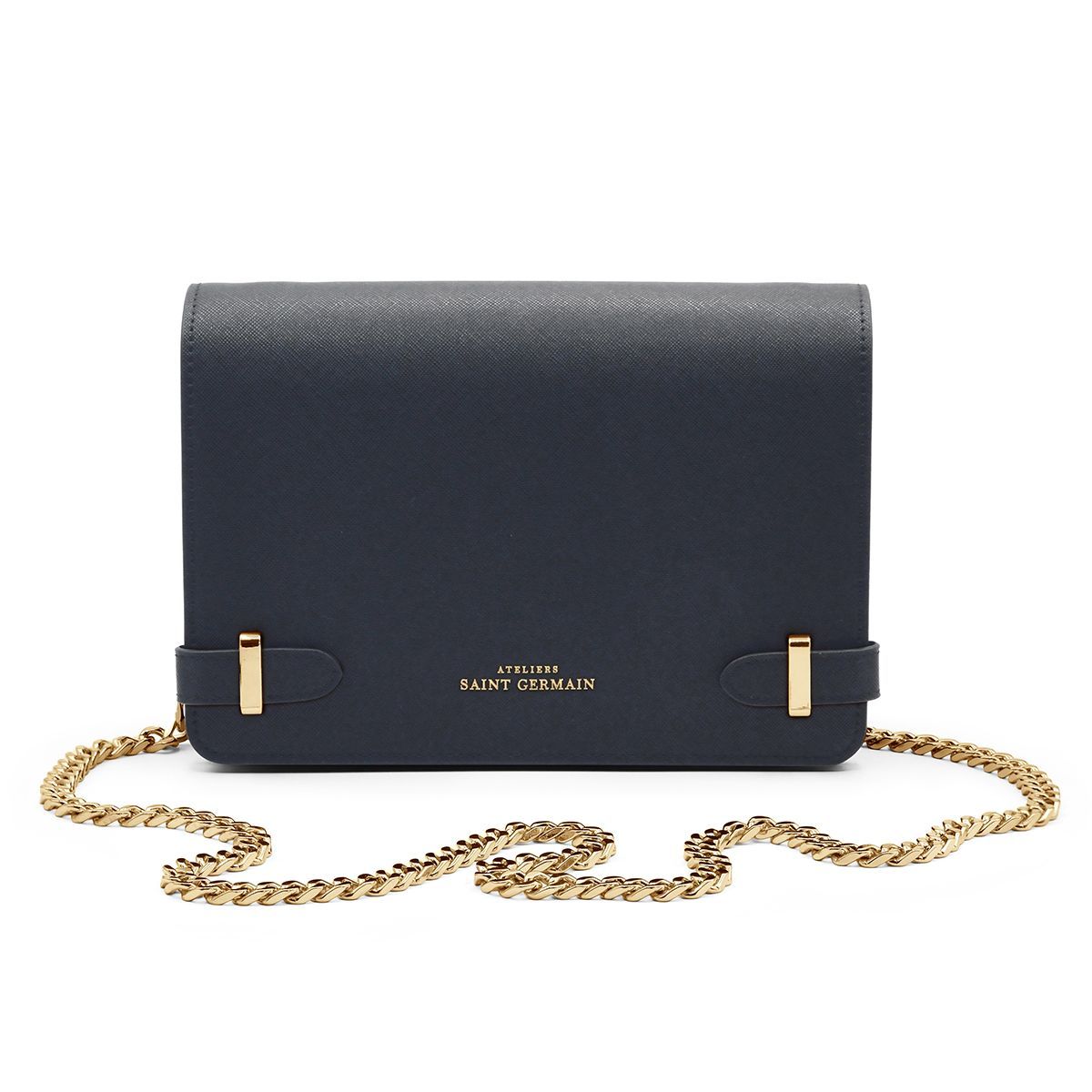 Strukturierte Saffiano-Leder Tasche
