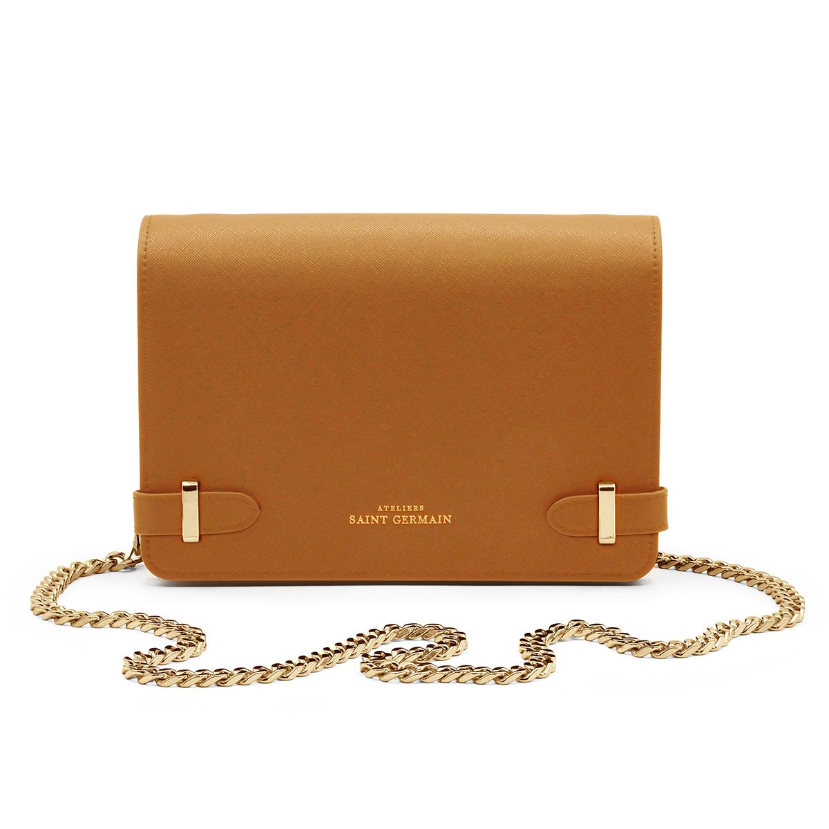 Strukturierte Saffiano-Leder Tasche