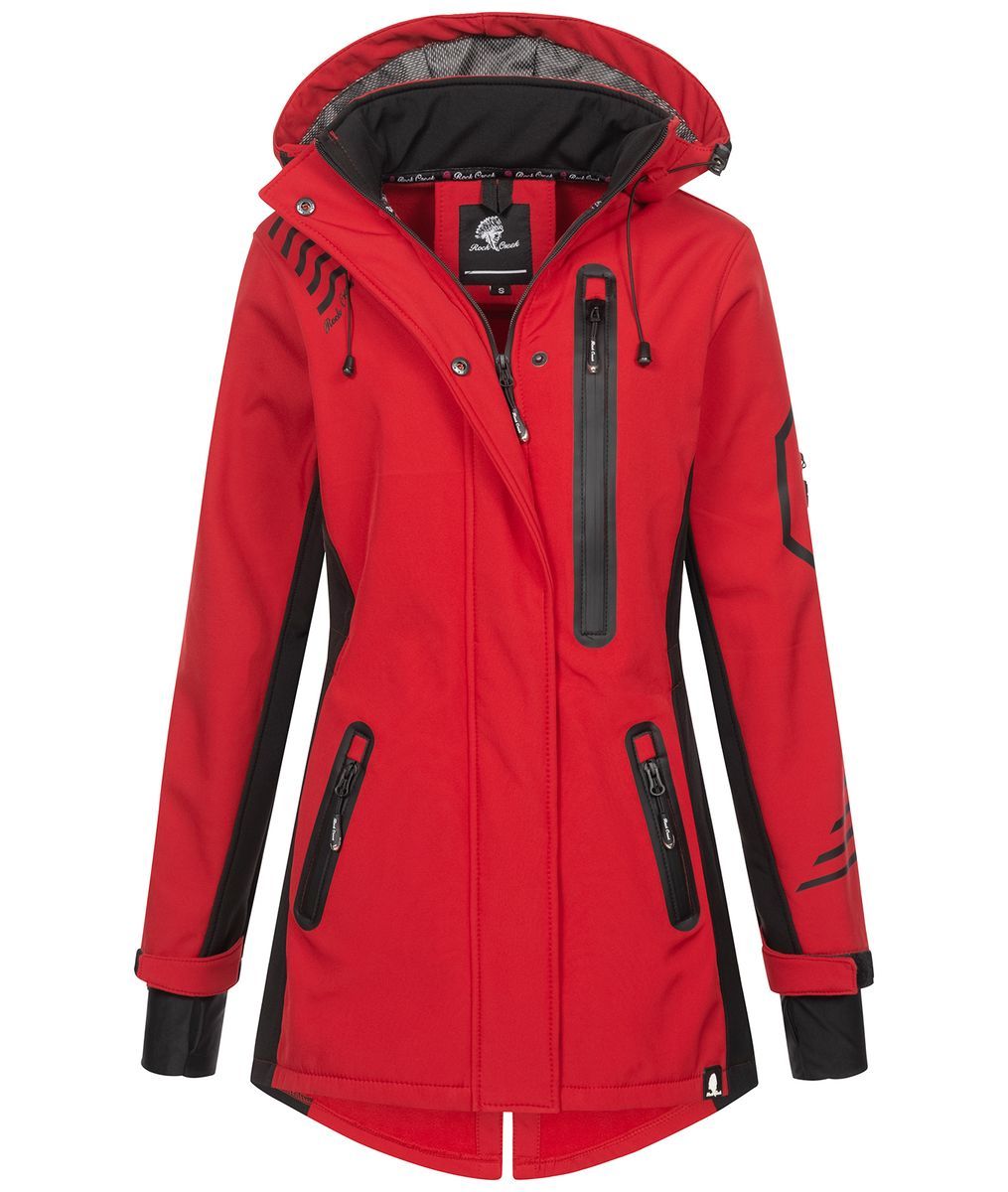 Funktioneller Outdoor Softshell-Parka