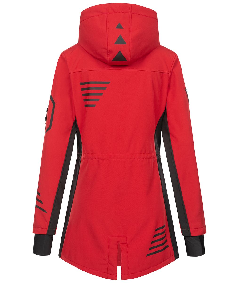 Funktioneller Outdoor Softshell-Parka