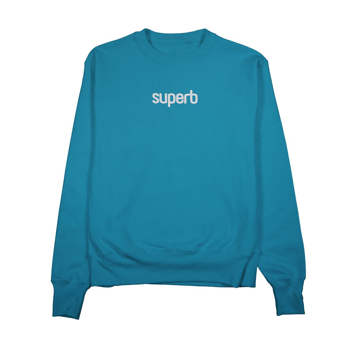 Oversized Rundhals-Sweatshirt mit Logo