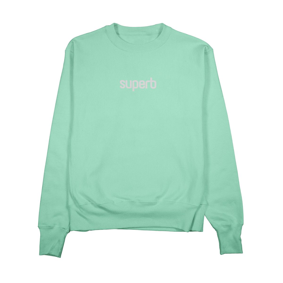 Oversized Rundhals-Sweatshirt mit Logo