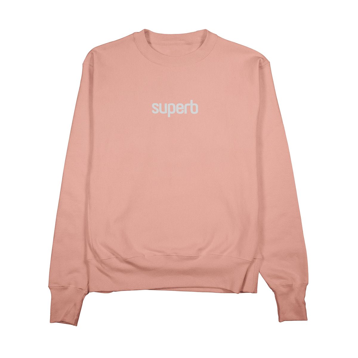 Oversized Rundhals-Sweatshirt mit Logo