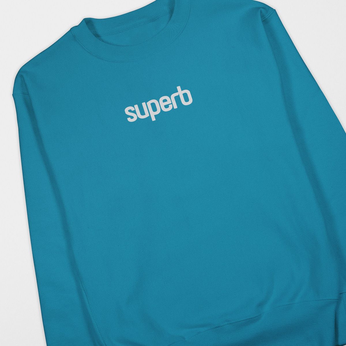 Oversized Rundhals-Sweatshirt mit Logo