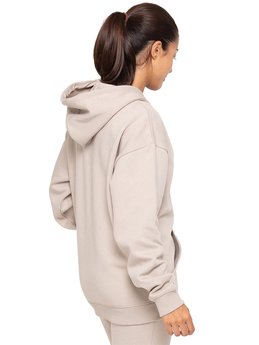 Übergroßer Fleece-Gefütterter Essential-Hoodie