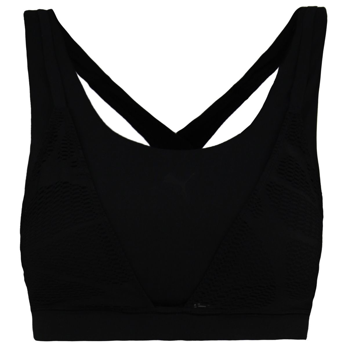Sport-BH mit Riemchendetails und Spitze
