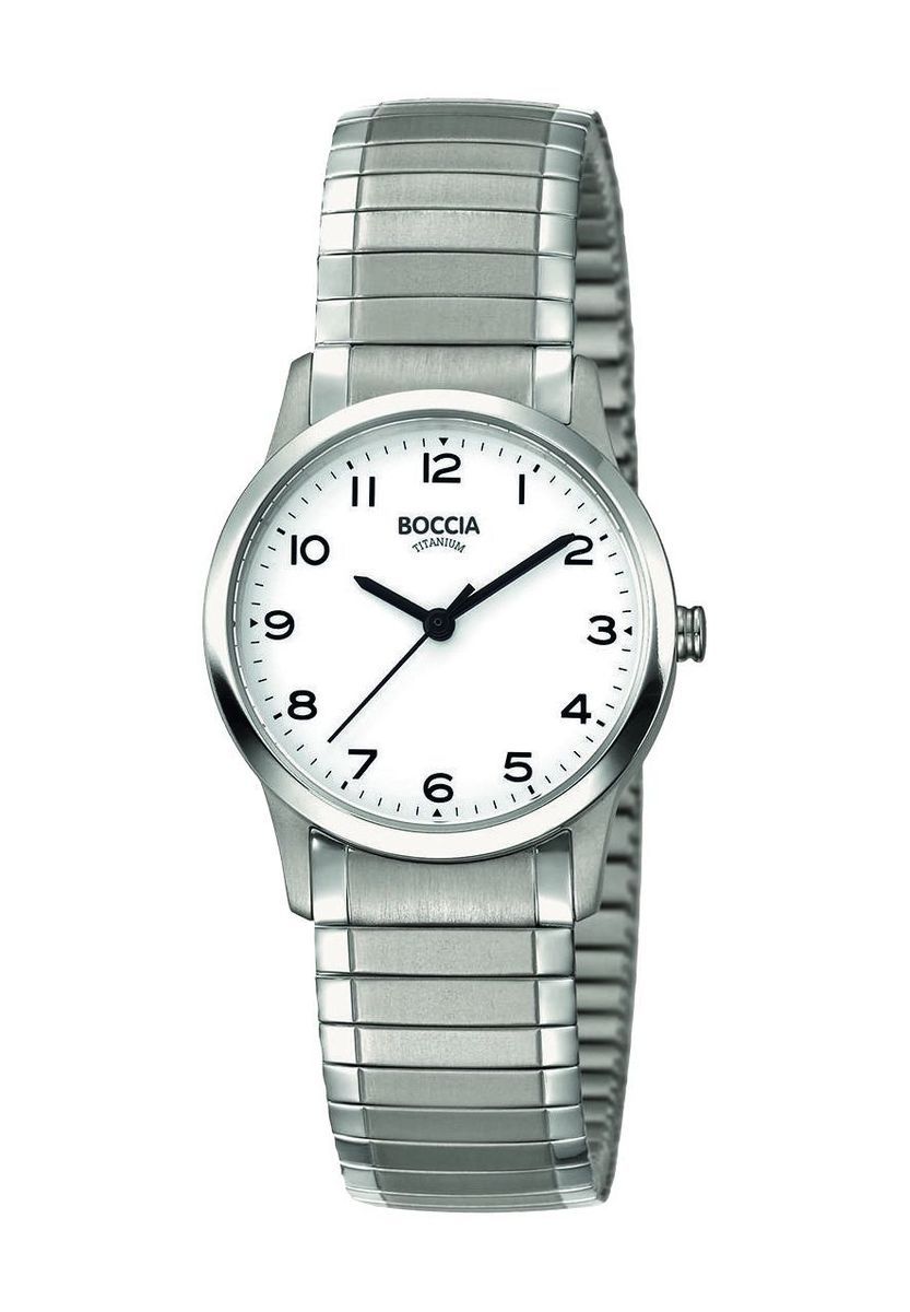 Minimalistische Titan-Uhr mit Zugband