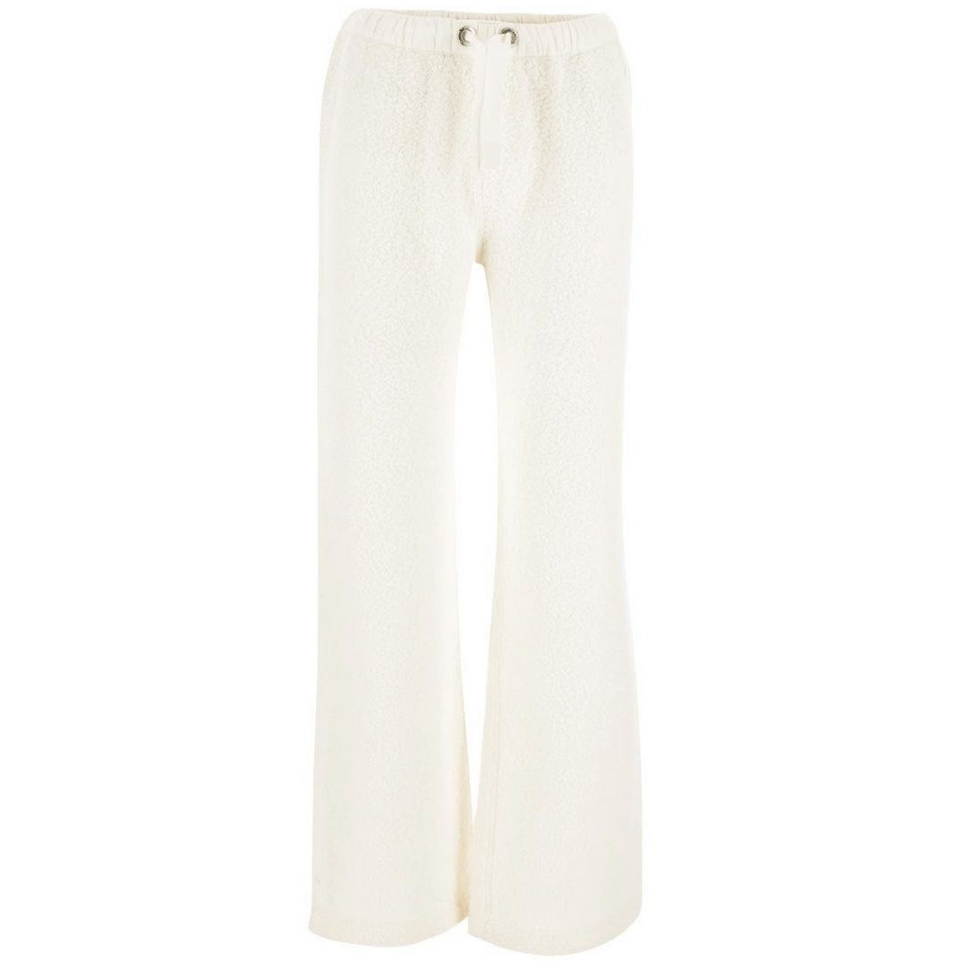 Weiche Fleece-Jogginghose mit ausgestelltem Bein