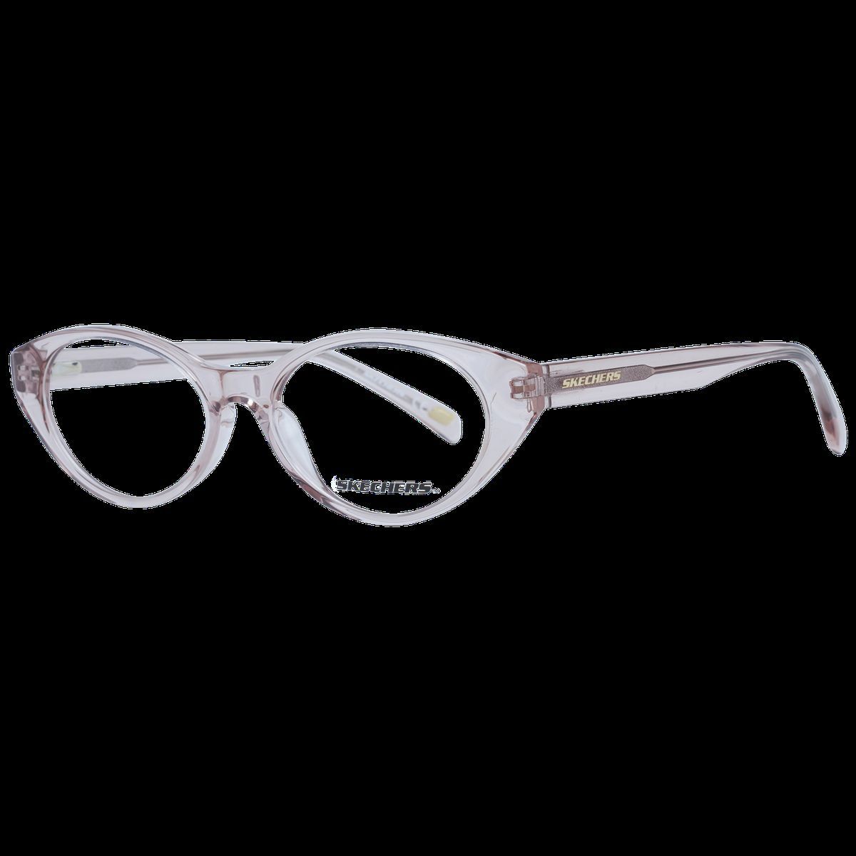 Transparente Ovale Brille im Cat-Eye-Stil