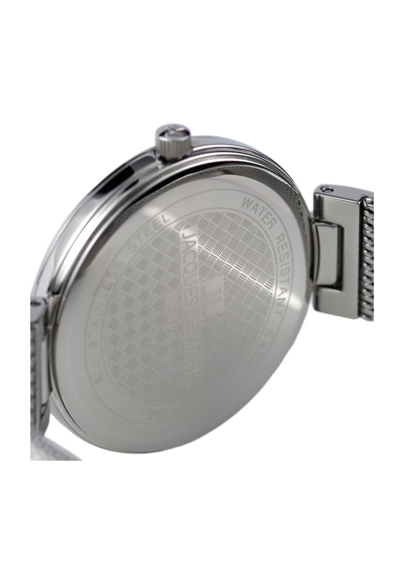Minimalistische Analoguhr mit Milanaise-Armband
