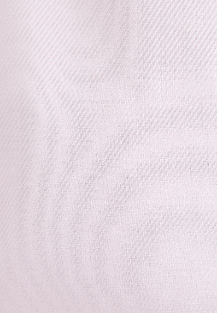Slim-Fit Kelchkragen-Bluse