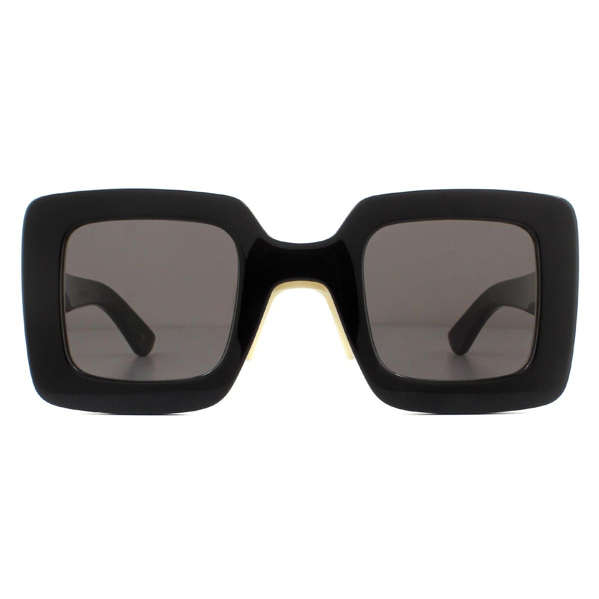 Übergroße quadratische Azetat-Sonnenbrille