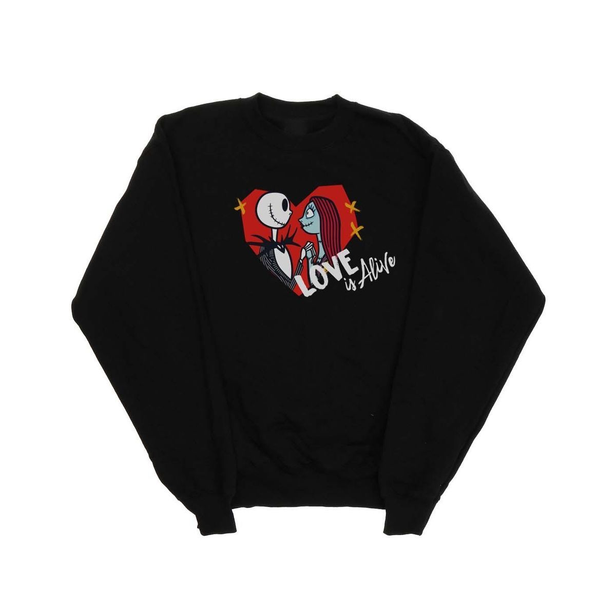 Nightmare Before Christmas Herz-Sweatshirt