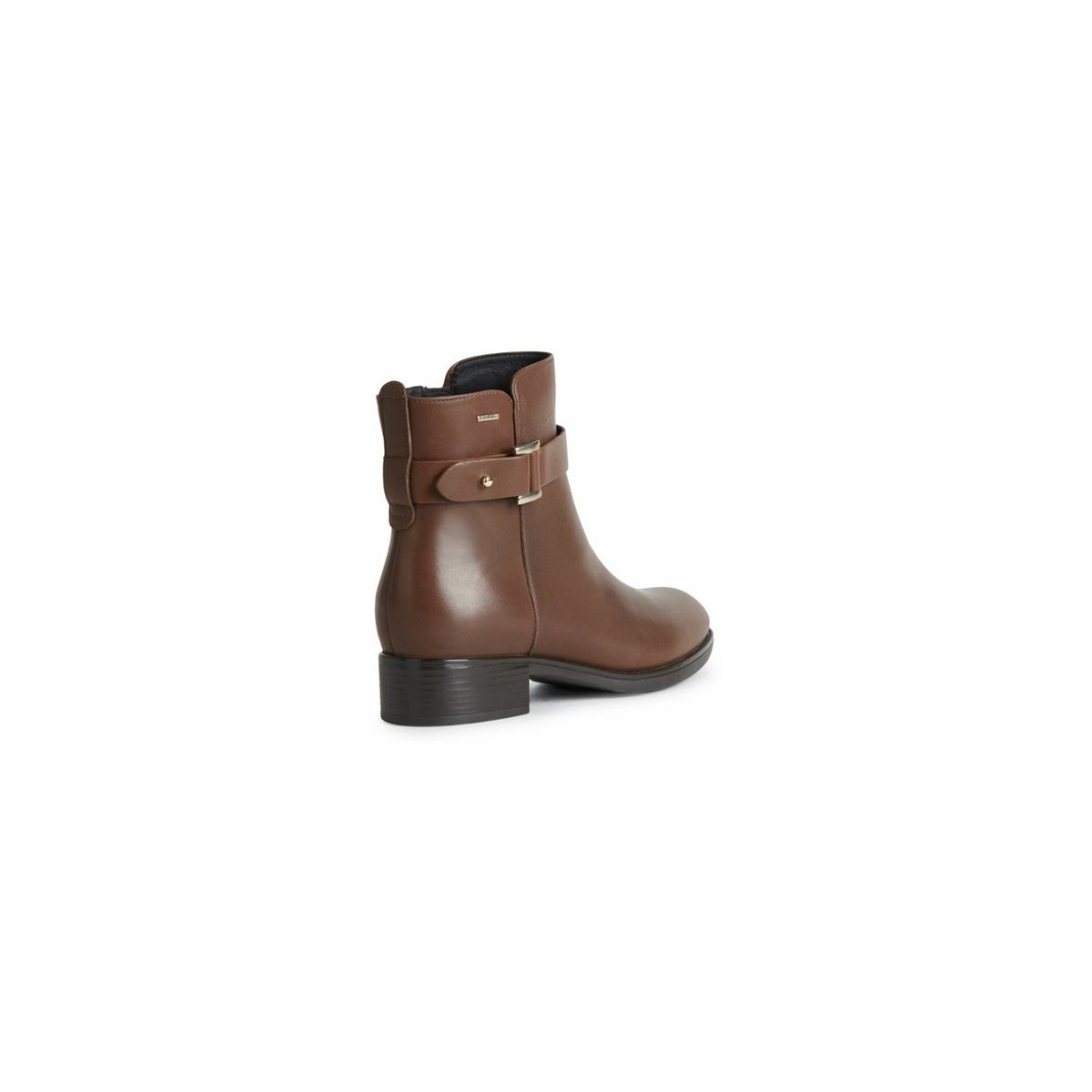 Minimalistische Lederstiefeletten mit Schnalle