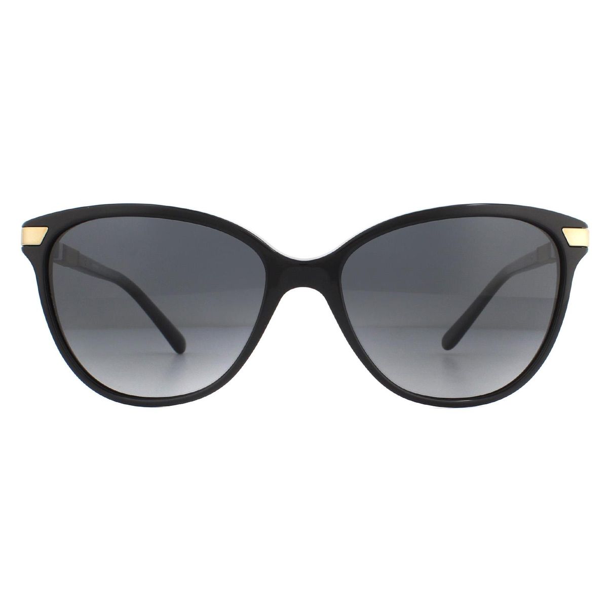 Elegante Cat-Eye-Sonnenbrille mit gemusterten Bügeln