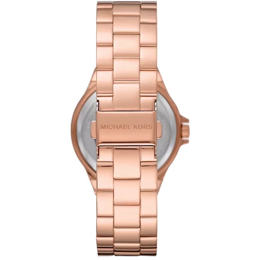 Armbanduhr mit Kristall-Pavé-Logo-Zifferblatt