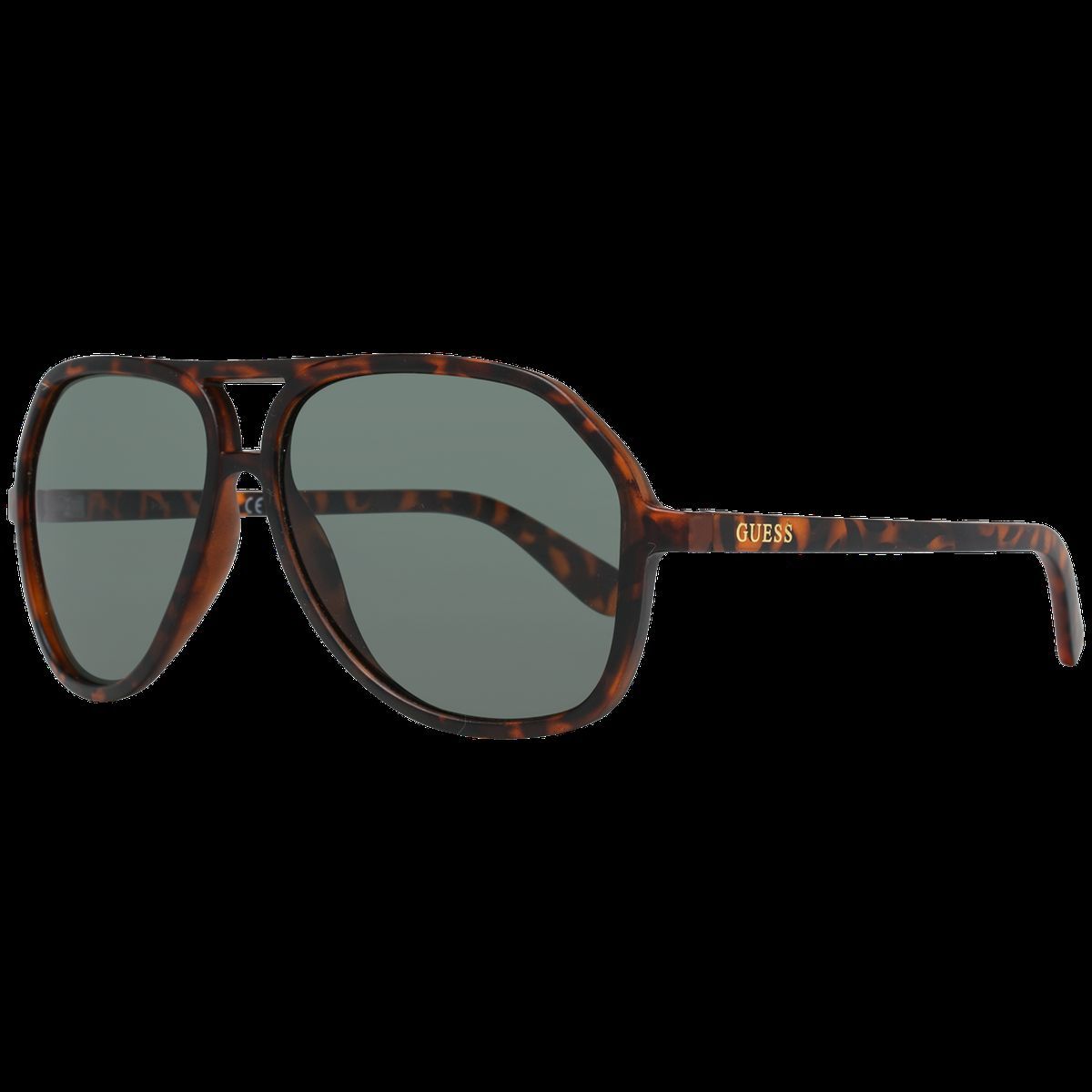 Moderne Aviator-Sonnenbrille in Schildpatt-Optik