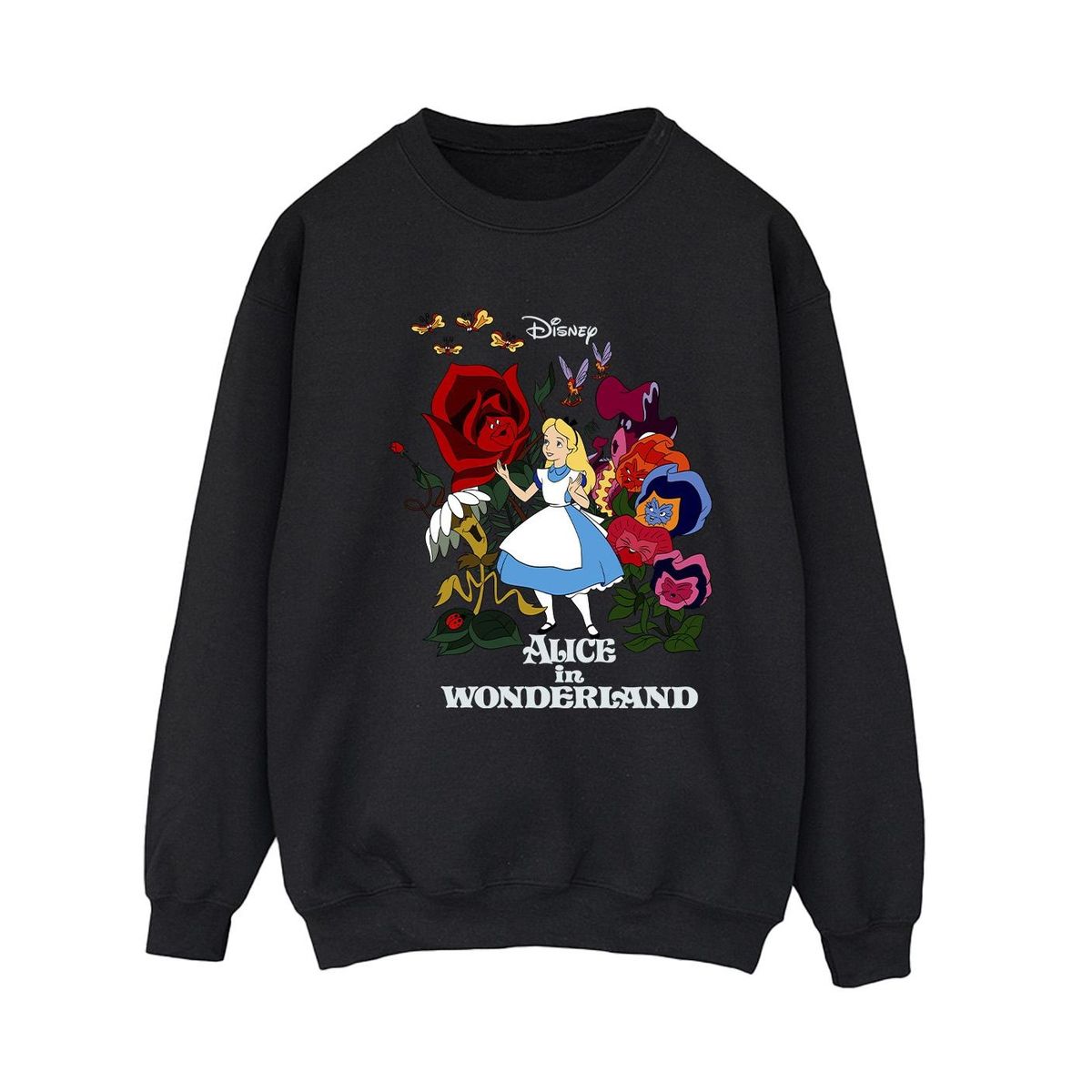 Alice im Wunderland Grafik-Sweatshirt
