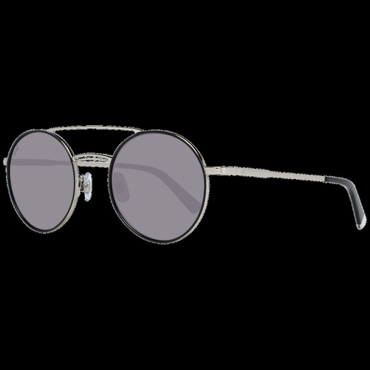 Moderne runde Sonnenbrille mit Doppelsteg