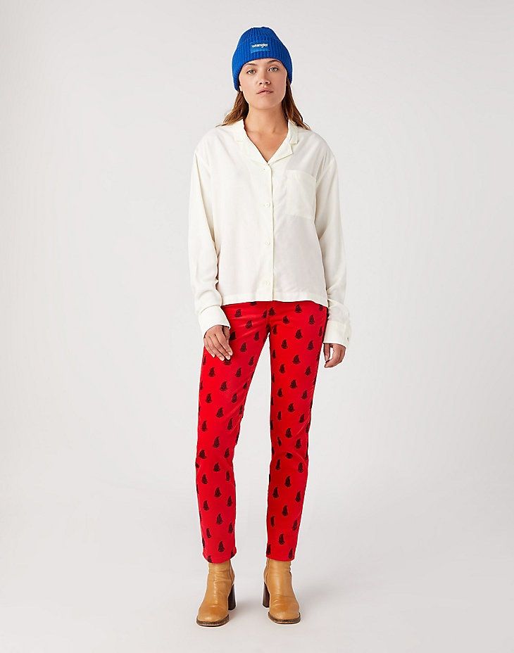 Lockere Lounge-Bluse mit Reverskragen