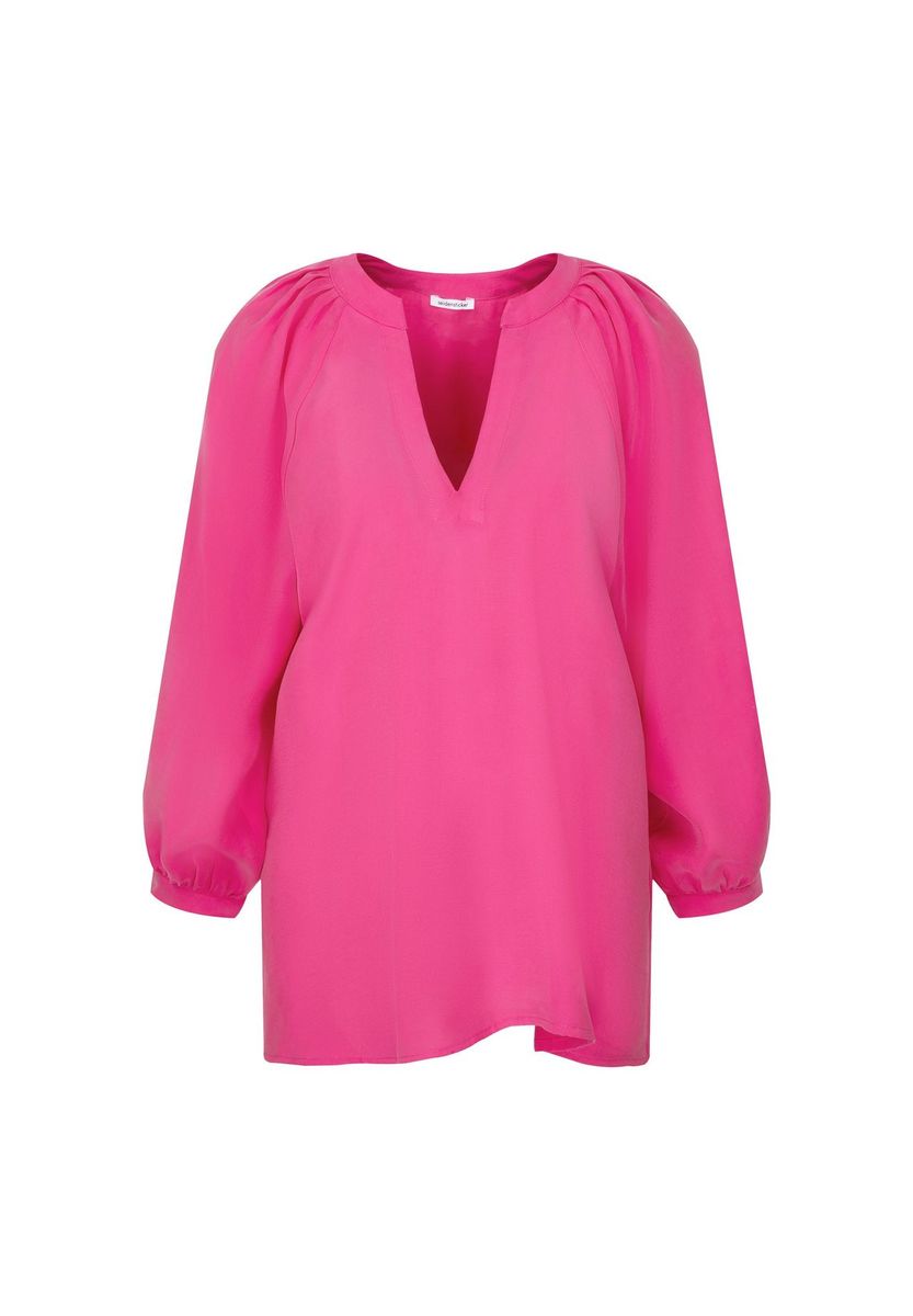Oversized-Bluse mit Volumenärmeln