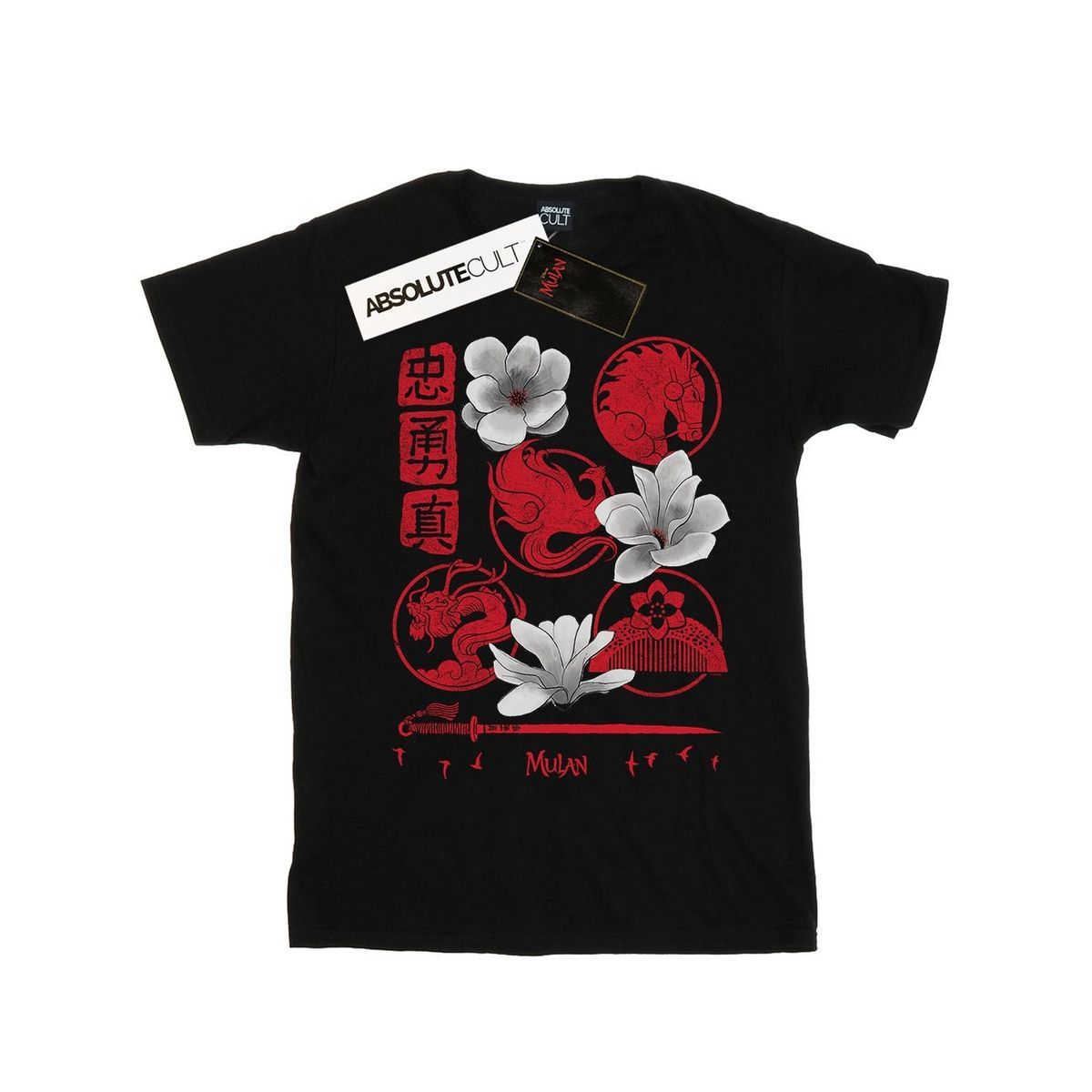 Mulan Film-Icons Grafik-T-Shirt