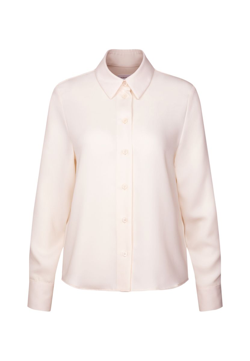 Elegante Krepp-Hemdbluse