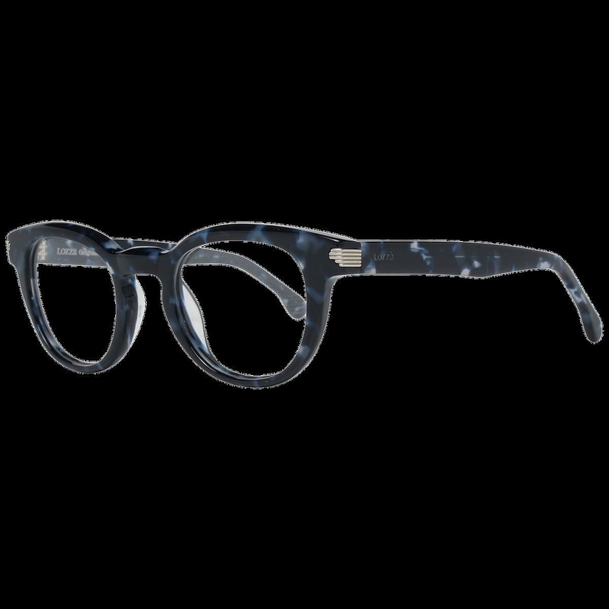 Klassische runde Brille in Marmoroptik
