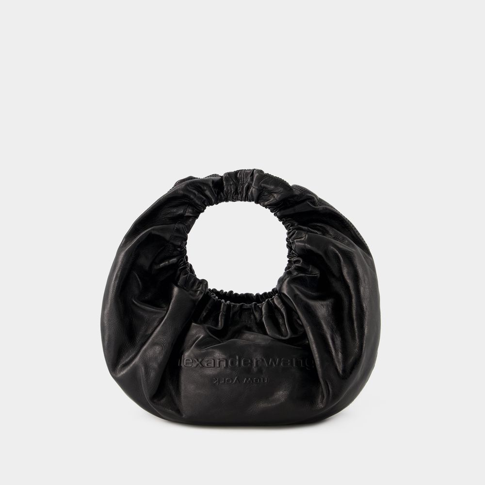 Kleine Crescent Handtasche aus Leder