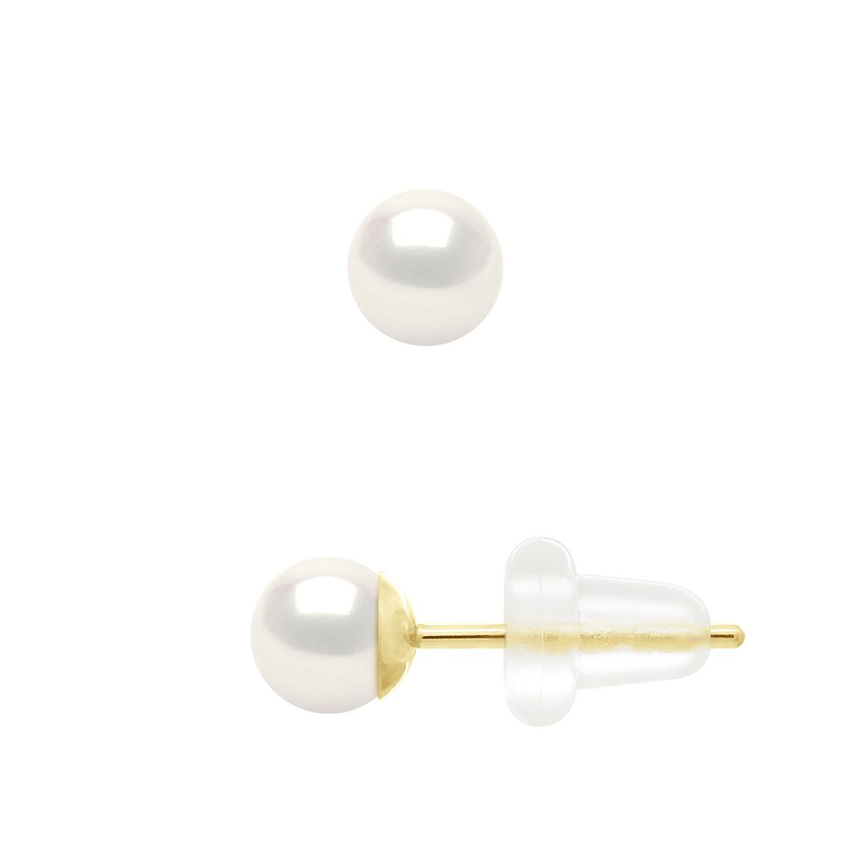 Klassische Süßwasser-Zuchtperlen Ohrstecker