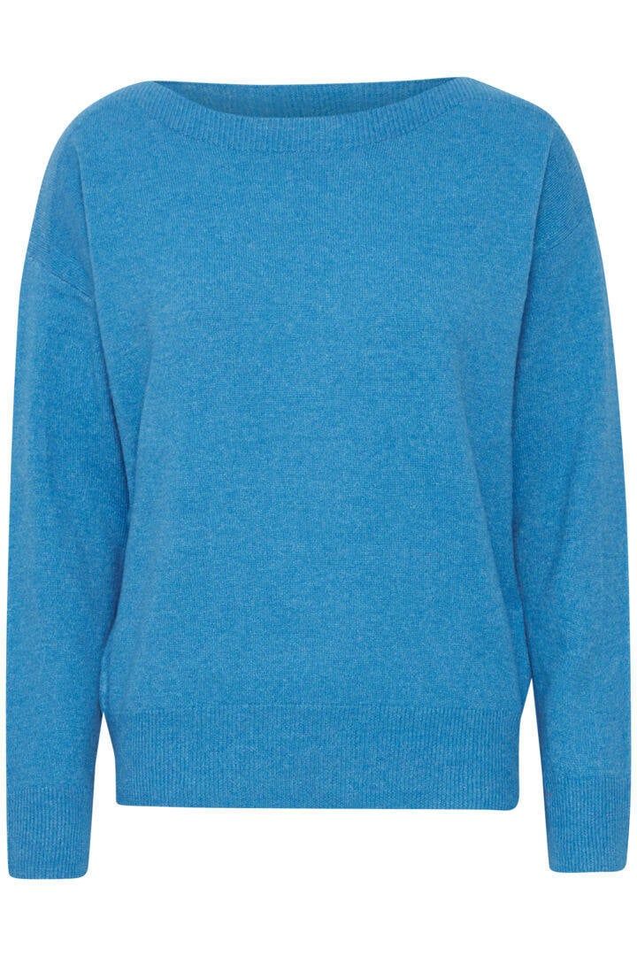 Weicher Feinstrickpullover mit U-Boot-Ausschnitt