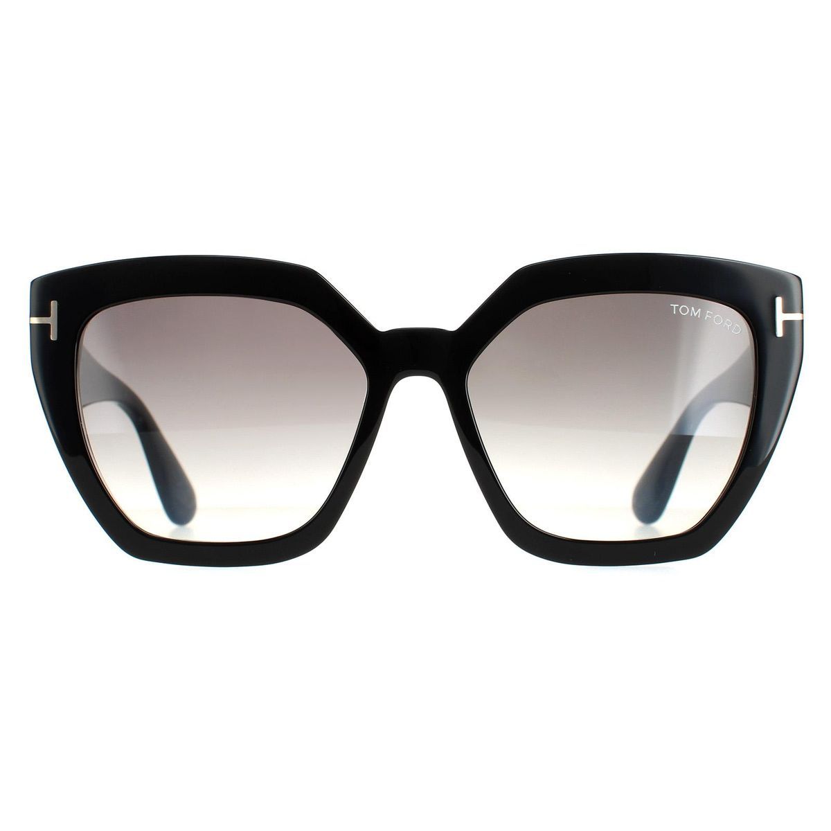 Markante geometrische Cat-Eye-Sonnenbrille