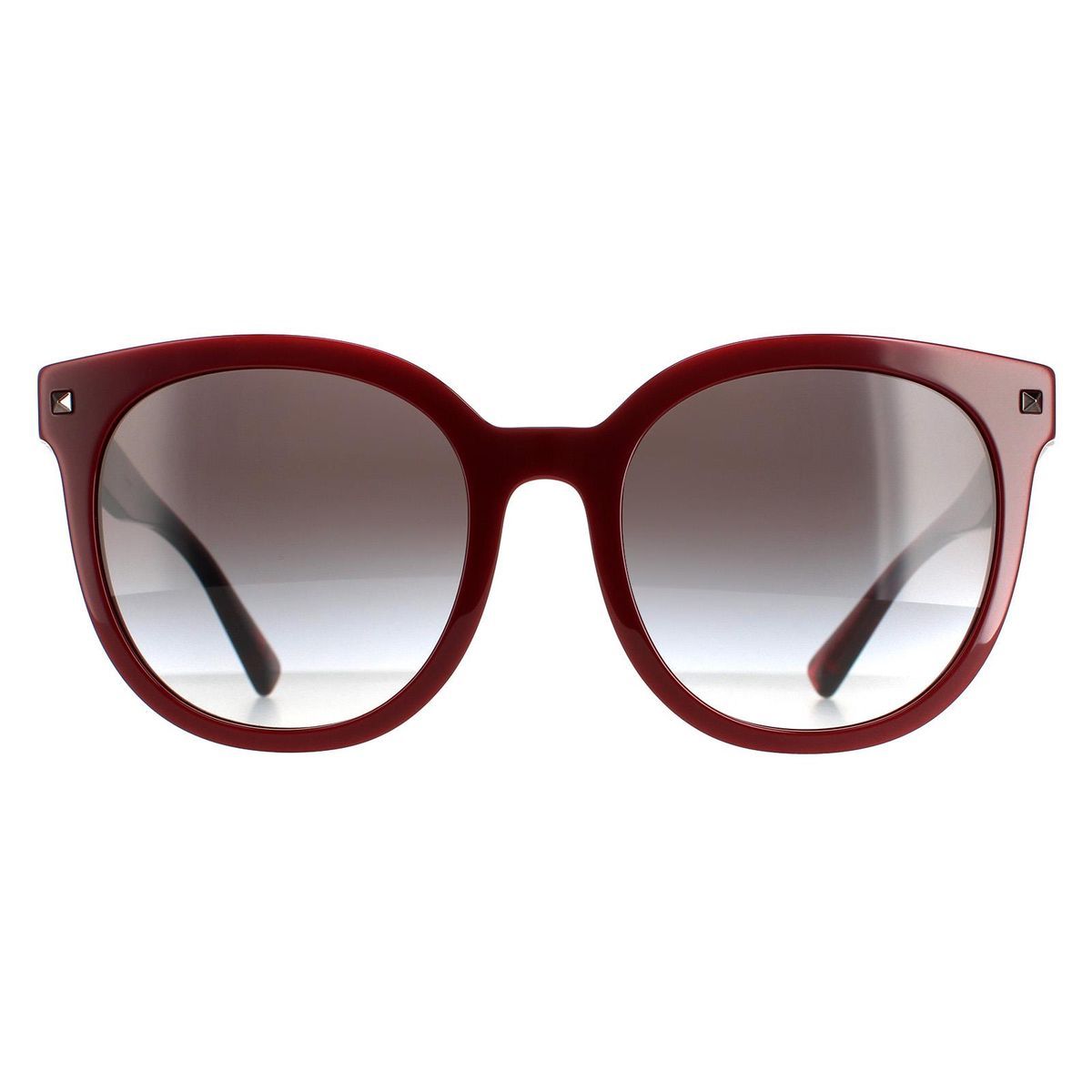 Elegante runde Sonnenbrille mit Nieten
