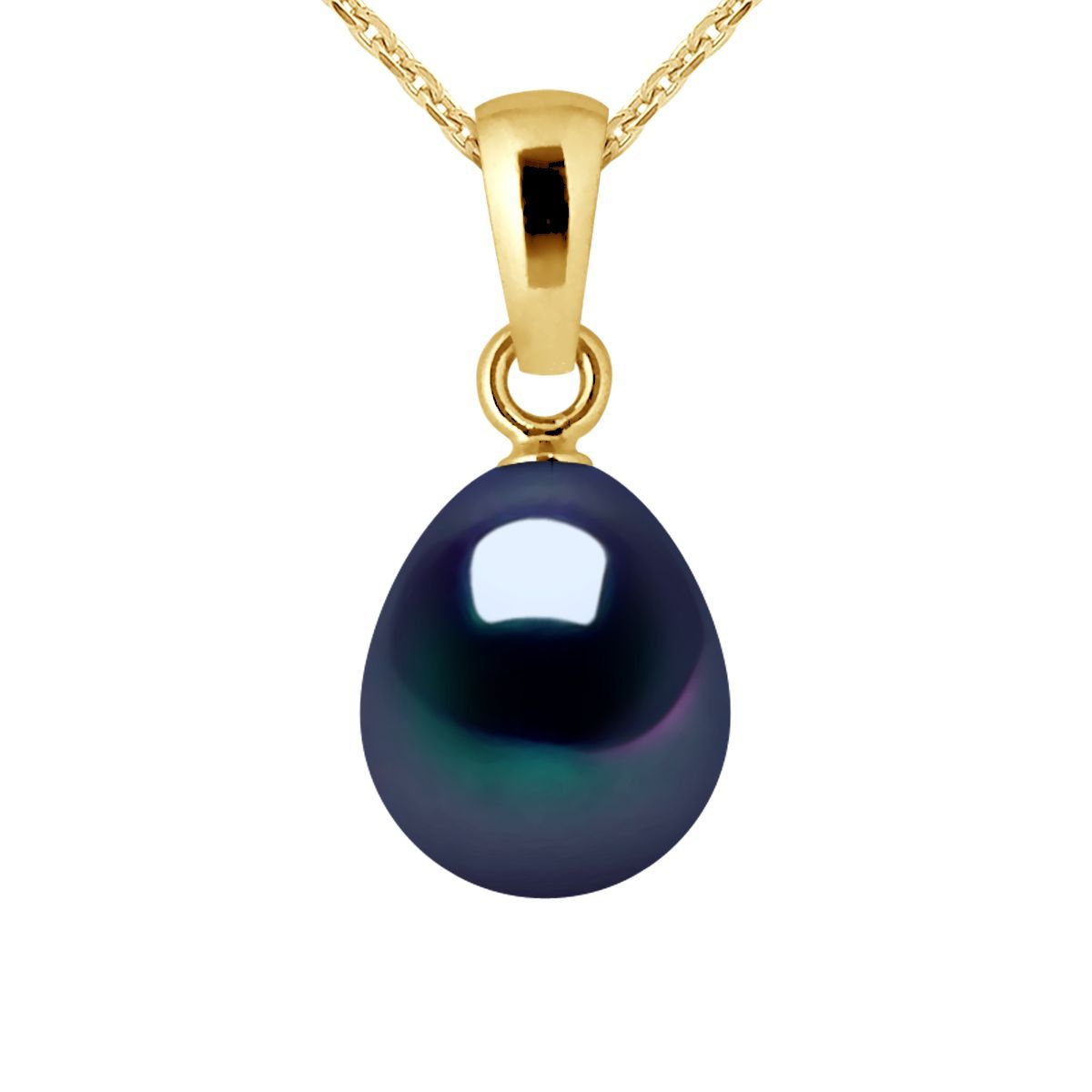 Beweglicher Anhänger mit Goldperle