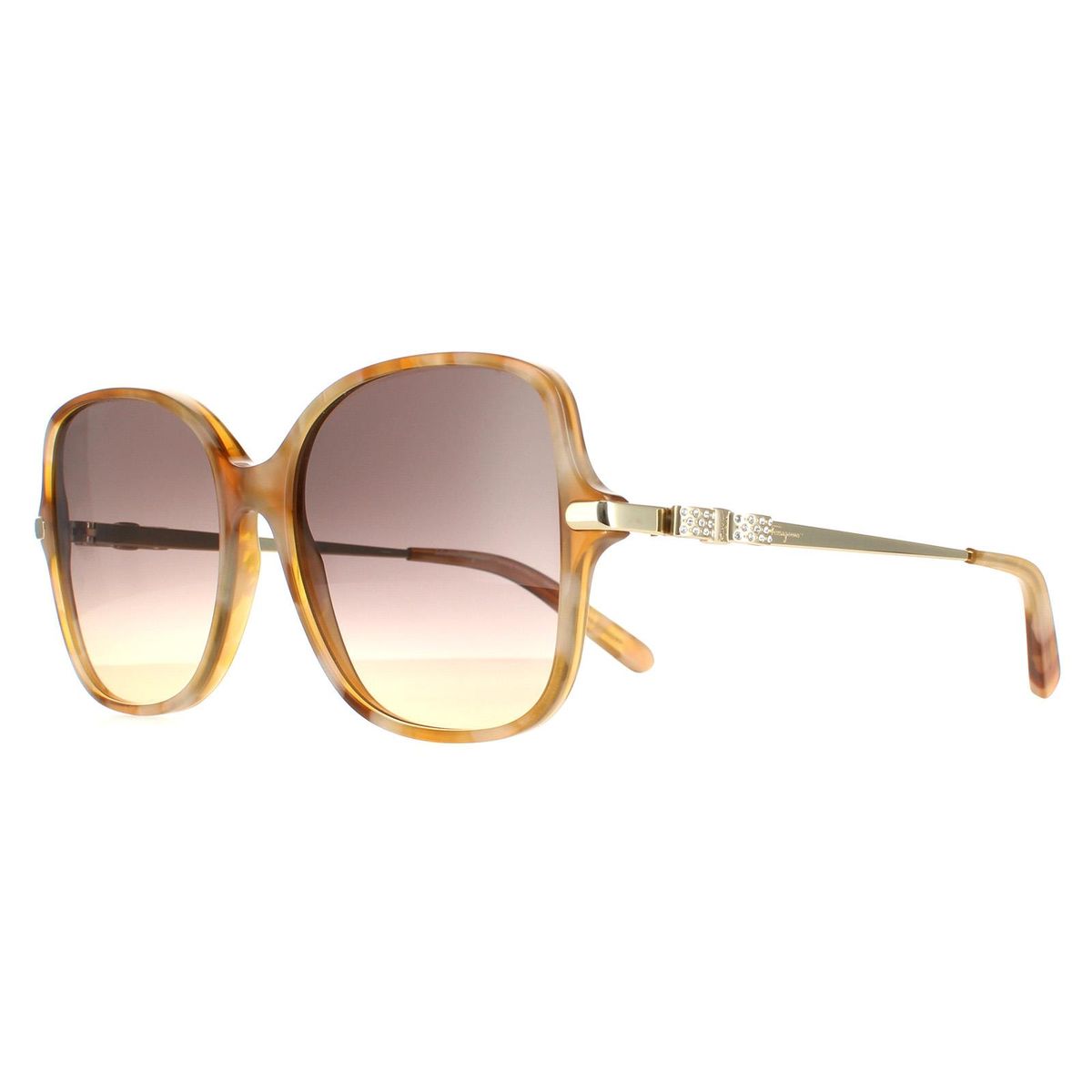 Glamouröse Übergroße Quadratische Sonnenbrille