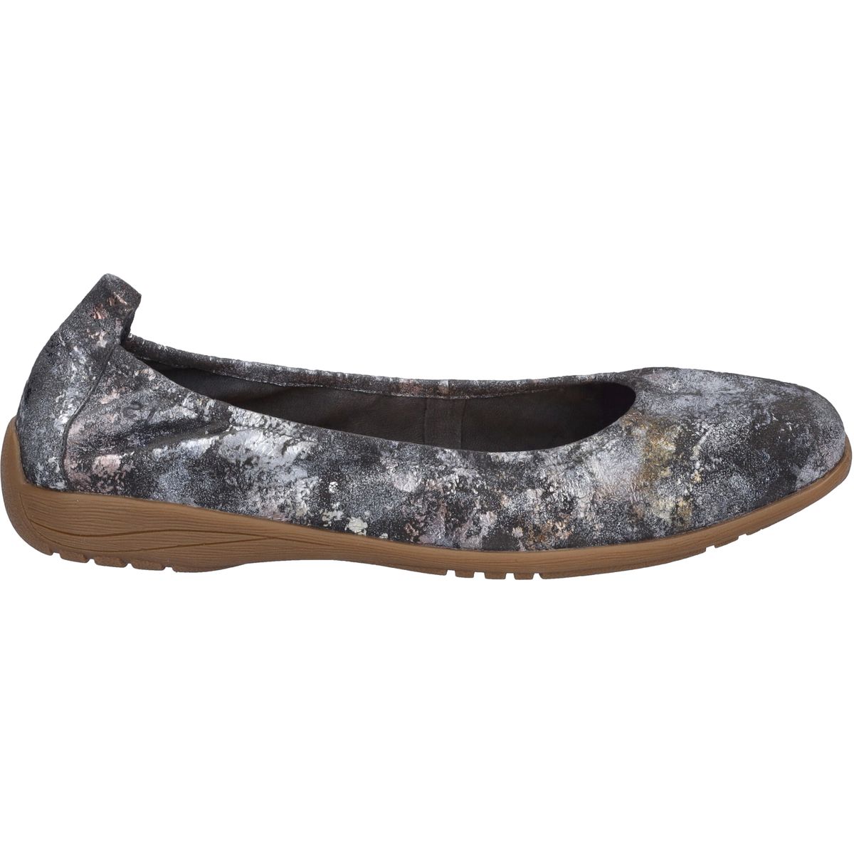 Strukturierter Handwerklicher Slipper mit Rundkappe