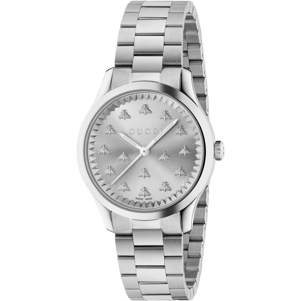 G-Timeless Armbanduhr mit Bienen-Motiven