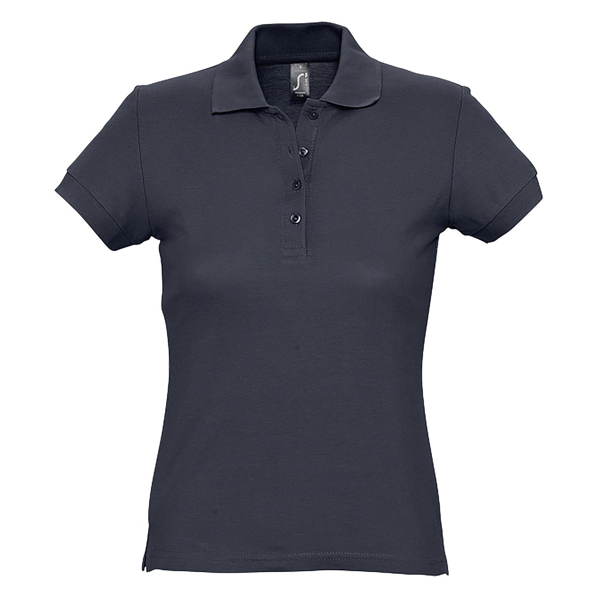 Tailliertes Piqué-Poloshirt aus Baumwolle