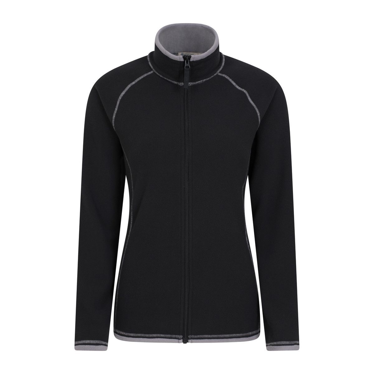 Leichte Micro-Fleecejacke mit Reißverschluss