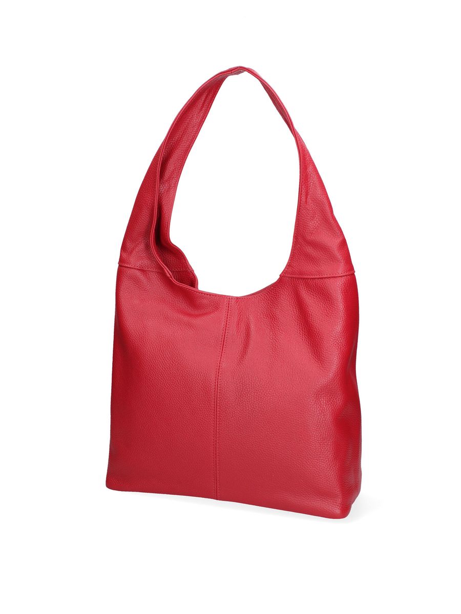 Hobo-Tasche aus weichem Narbenleder