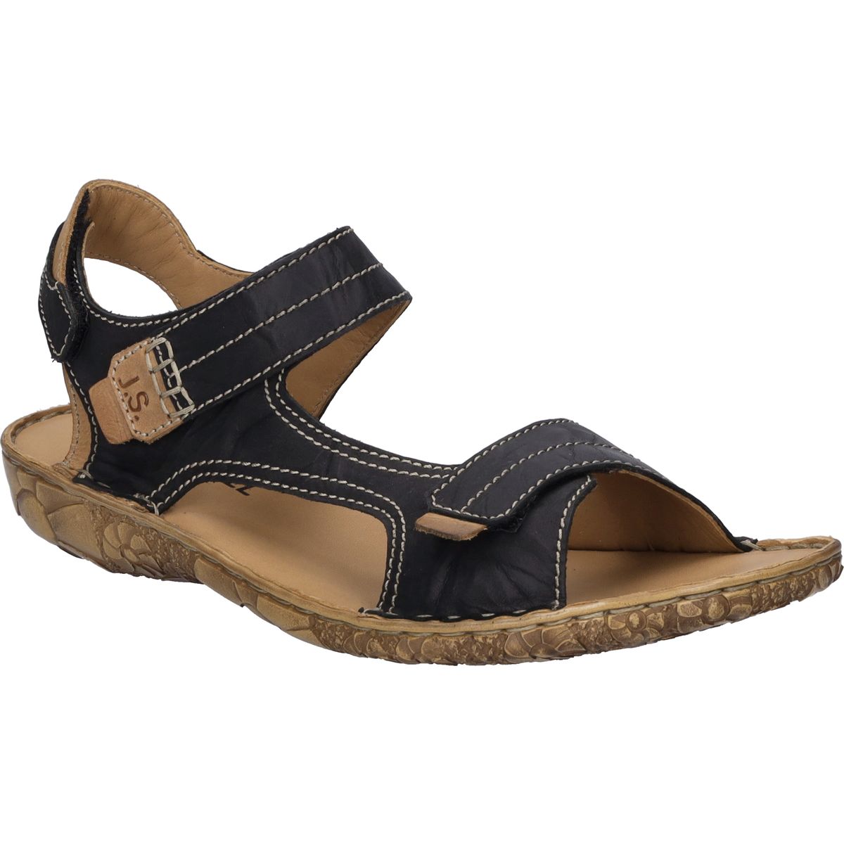 Bequeme Riemensandalen aus Leder