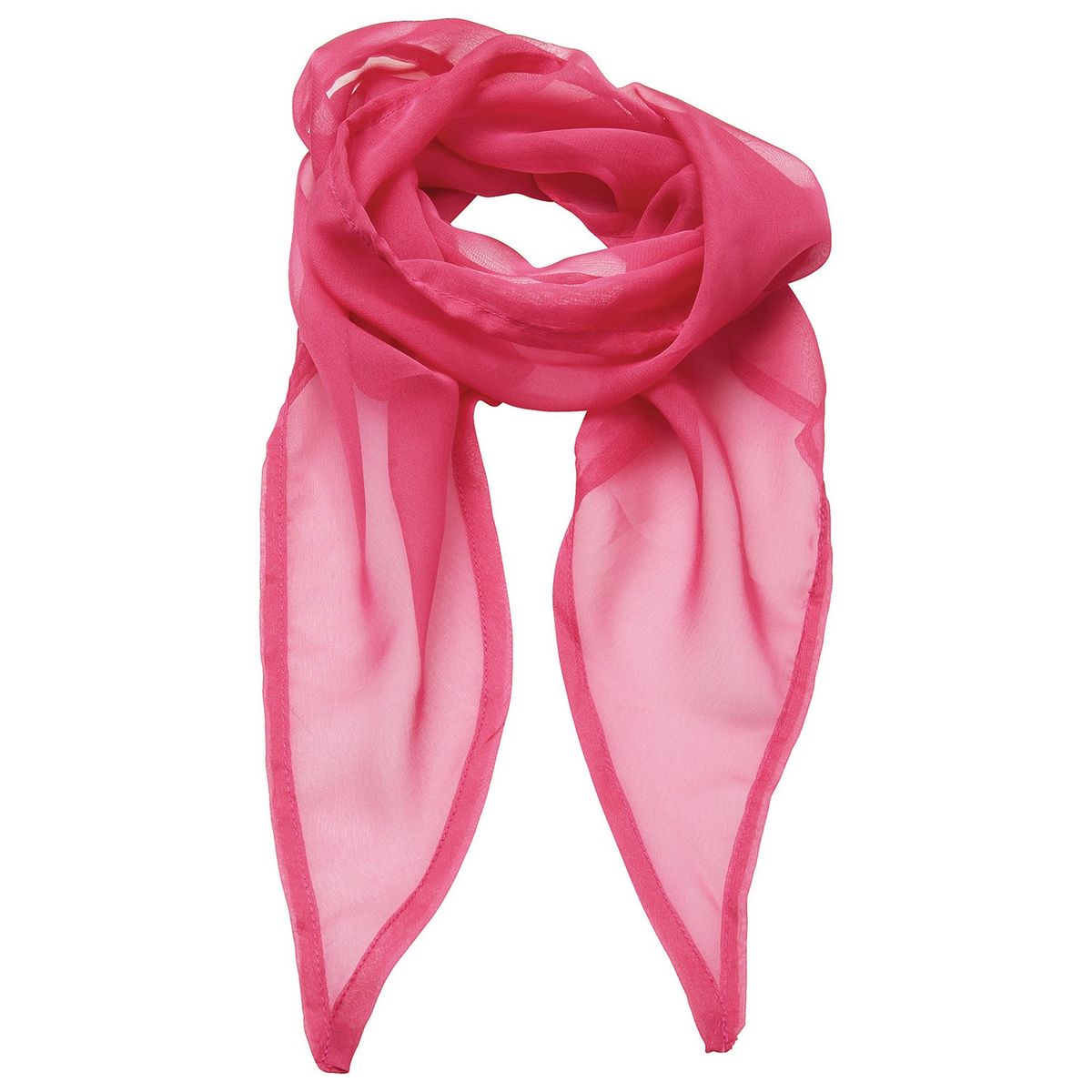 Leichtes transparentes Chiffon-Halstuch