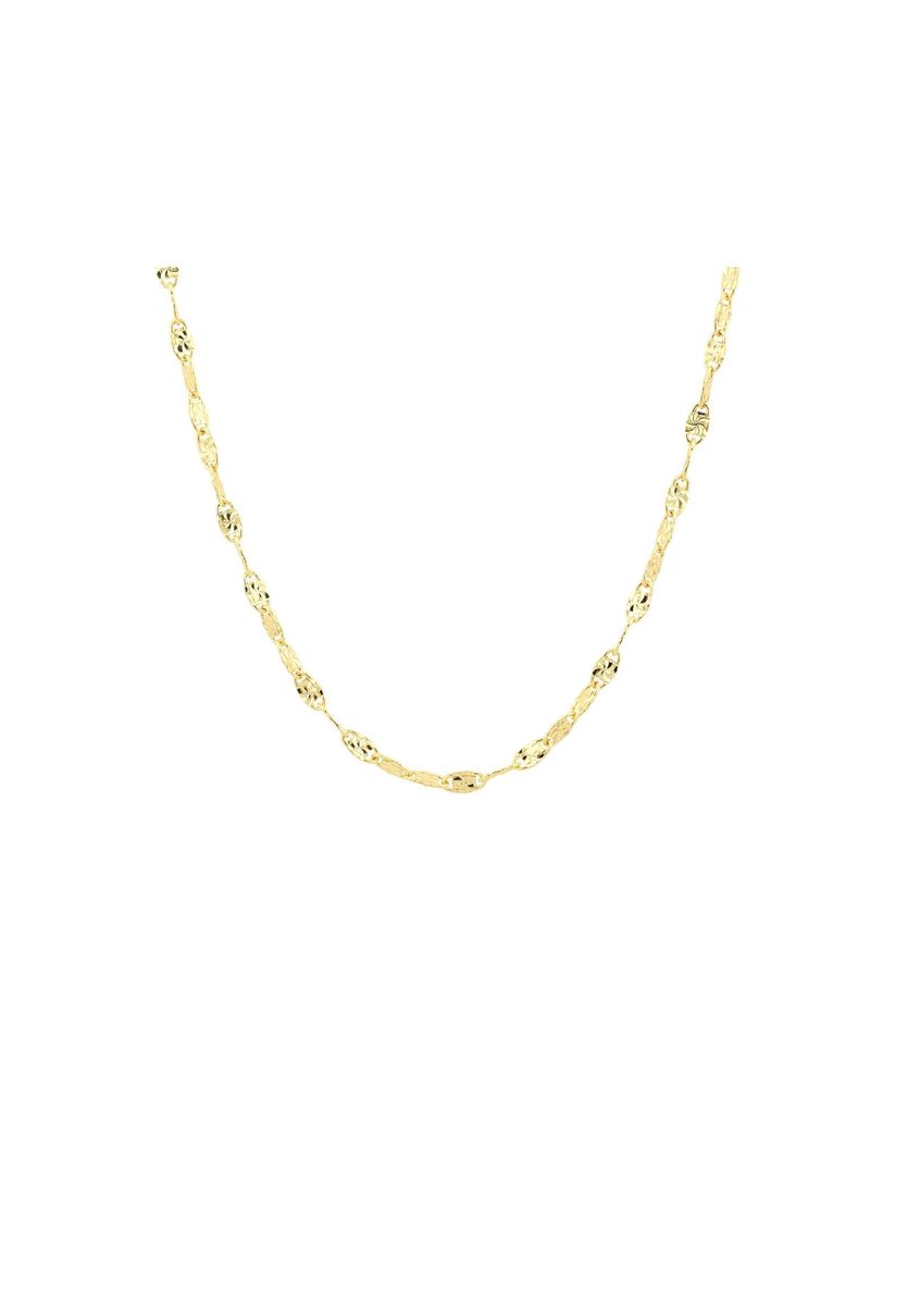 Elegante Singapur-Halskette aus Gold